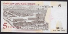 8.EMİSYON 5 YTL A38 431524 ÇİLALTI ÇİL