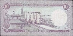 Suriye 10 Pound 1988 Çok Temiz