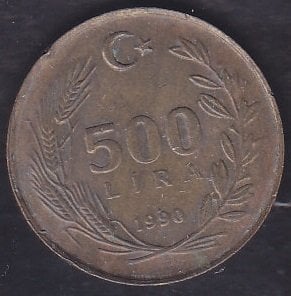 1990 Yılı 500 Lira