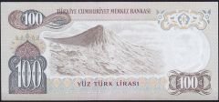 6.Emisyon 2.Tertip 100 Lira H02 219126 Çilaltı ( Ortada Kat Yoktur )