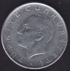 1975 Yılı 1 Lira Ters