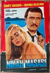 Ümit Besen - Banu Alkan - Nikah Masası - Film Afişi