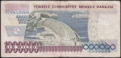 7.Emisyon 1.Tertip 1 000 000 Lira A21 750044 Çok Temiz