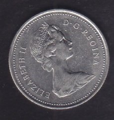 KANADA 25 CENT 1979
