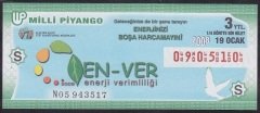 2008 19 OCAK ÇEYREK BİLET S SERİSİ