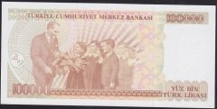 7.EMİSYON 3.TERTİP 100000 LİRA F39 210759 ÇİL