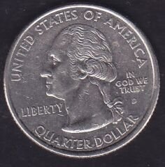 Amerika Çeyrek Dolar 2000 Hatıra Virginia D