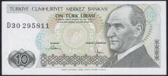 7.Emisyon 2.Tertip 10 Lira D30 295811 Çil