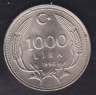 1990 Yılı 1000 Lira