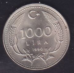 1990 Yılı 1000 Lira