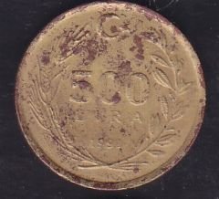 1991 Yılı 500 Lira