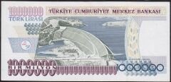 7.Emisyon 1.Tertip 1 000 000 Lira A46 590403 Çok Temiz+