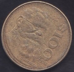 MEKSİKA 100 PESO 1992