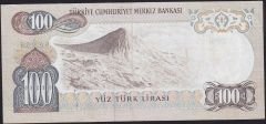 6.Emisyon 2.Tertip 100 Lira G45 798872 Çok Temiz+