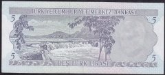 6.EMİSYON 2.TERTİP 5 LİRA J85 146468 ÇÇT +