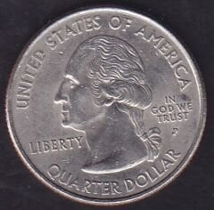 Amerika Çeyrek Dolar 2001 Hatıra North Carolina