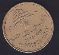 LÜBNAN 10 PİASTRE 1972