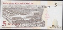 8.EMİSYON 5 YTL G49 722175 ÇİL