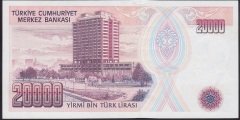 7.EMİSYON 1.TERTİP 20000 LİRA E52 403023 ÇİLALTI