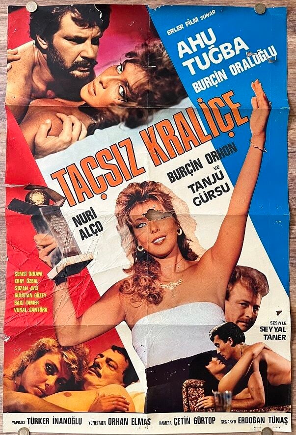 Ahu Tuğba - Nuri Alço - Taçsız Kraliçe - Film Afişi Haliyle