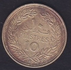LÜBNAN 10 PİASTRE 1970