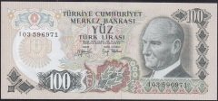 6.EMİSYON 2.TERTİP 100 LİRA I03 596971 ÇİLALTI