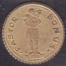 VATİKAN MADALYA PASTOR BONUS ALTIN 0.34 GRAM (1cm)