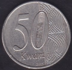 Angola 20 Kwanzas 2015 Bağımsızlık Hatıra para