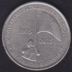 Angola 20 Kwanzas 2015 Bağımsızlık Hatıra para