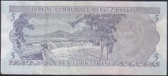 6.EMİSYON 2.TERTİP 5 LİRA J81 340903 ÇÇT