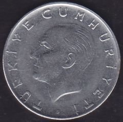 1977 Yılı 1 Lira Düz