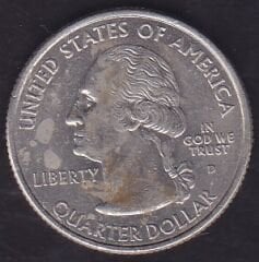 Amerika Çeyrek Dolar 2002 Hatıra Indiana