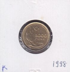 1998 Yılı 5000 Lira