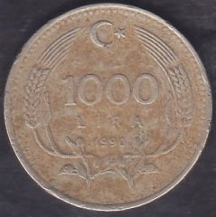 1990 Yılı 1000 Lira