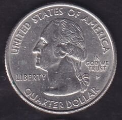 Amerika Çeyrek Dolar 2002 Hatıra Indiana