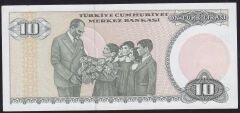 7.Emisyon 2.Tertip 10 Lira D12 440694 Çilaltı Çil