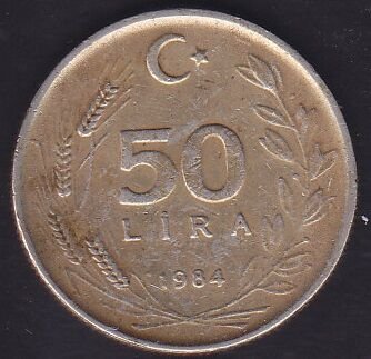 1984 Yılı 50 Lira