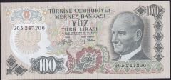 6.Emisyon 2.Tertip 100 Lira G05 247200 Çok Çok Temiz+