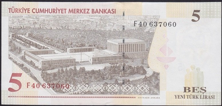 8.EMİSYON 5 YTL F40 637060 ÇİL