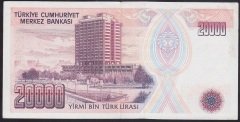7.EMİSYON 1.TERTİP 20000 LİRA E57 169551 ÇÇT +