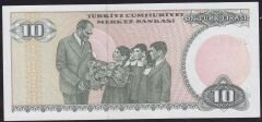 7.Emisyon 2.Tertip 10 Lira D08 623789 Çil