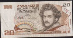 Avusturya 20 Şilin 1986 Çok Temiz +