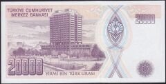 7.Emisyon 2.Tertip 20000 Lira G43 955554 Çil