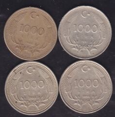 1990-91-93-94 Yılı 1000 Lira Lotu