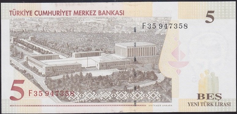 8.EMİSYON 5 YTL F35 947358 ÇİL