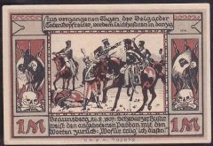 ALMANYA  1 MARK NOTGELD 1921 ÇİL