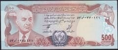 Afganistan 500 Afganis 1356 ( 1977 ) Çil Pick 52