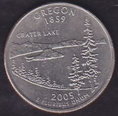 Amerika Çeyrek Dolar 2005 Hatıra Oregon