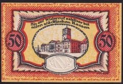 Almanya 50 Pfennig Notgeld 1920 Çil