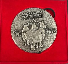 Ankara 2017 Milli Pul Sergisi Madalyonu